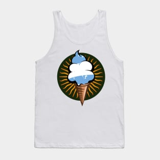 Argentina flag ice cream Tank Top